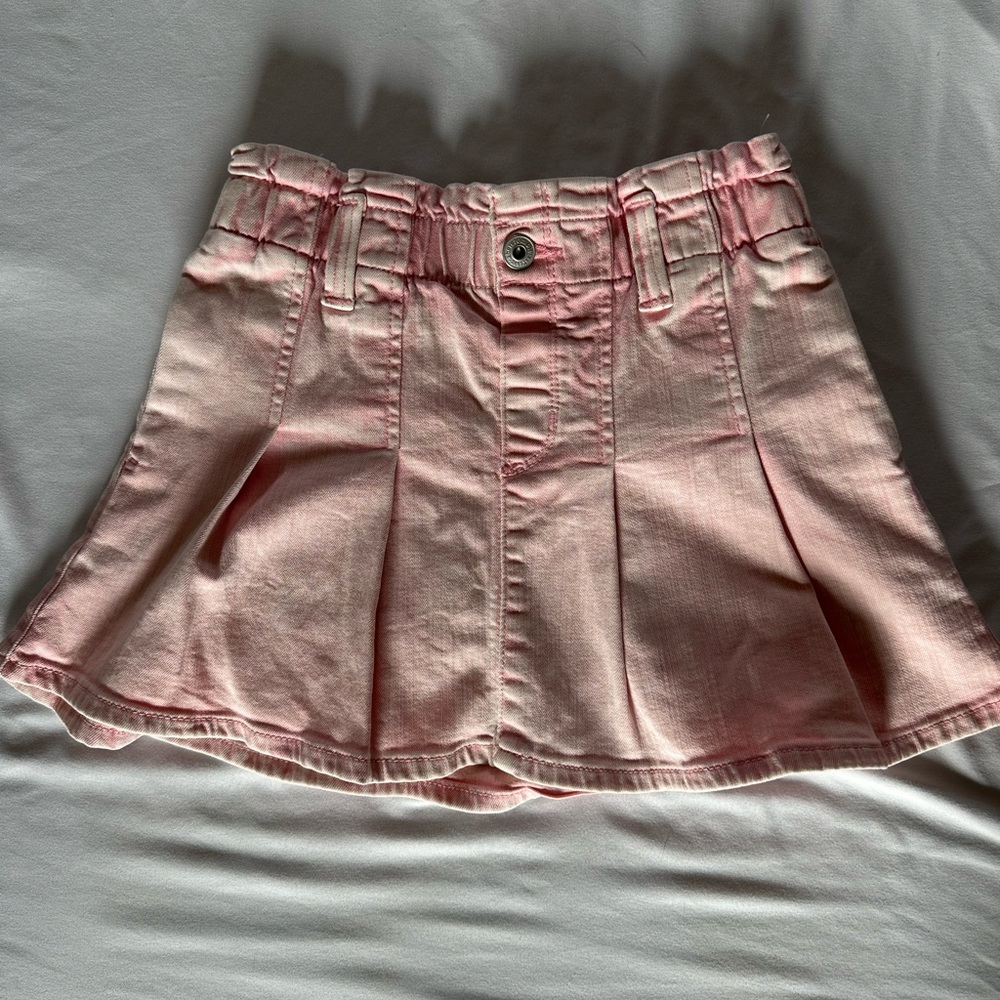 abercrombie kids Light Pink Pleated Skort